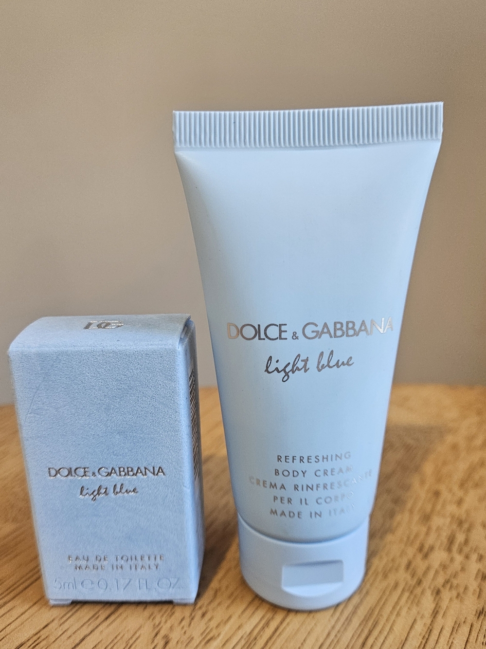 Dolce & Gabbana Light Blue Refreshing Body Cream – Light Blue
